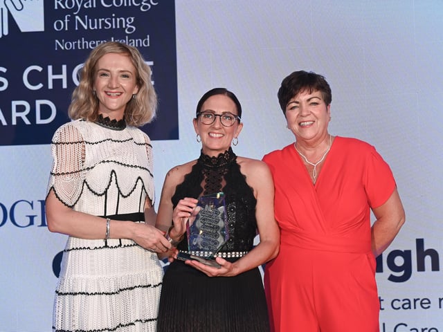 Ashling Green, Carolann McLaughlin and Rita Devlin