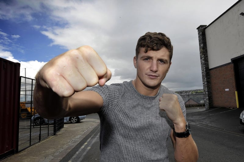 Commonwealth Games Medallist and professional boxer Connor Coyle.