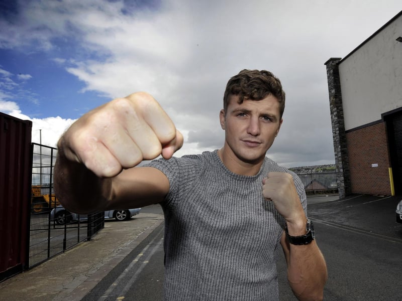 Commonwealth Games Medallist and professional boxer Connor Coyle.