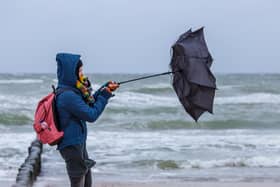 Yellow wind warnings have been issued for Derry and Donegal.