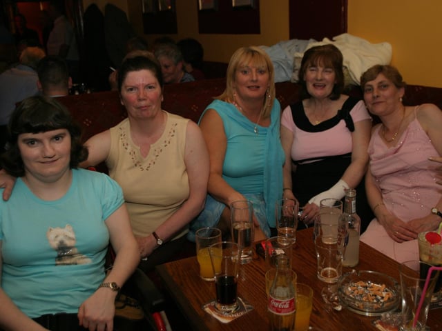 Party celebrations back in June 2004.