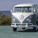1962 T1 Microbus special model 'Samba bus'.