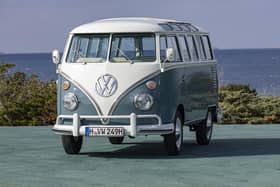 1962 T1 Microbus special model 'Samba bus'.