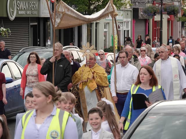 The Corpus Christi procession.
