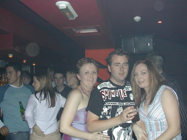 A busy Zone nightclub in July 2003.