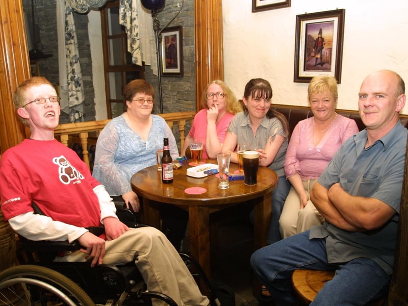 Pictures of Derry people partying in June and July 2003