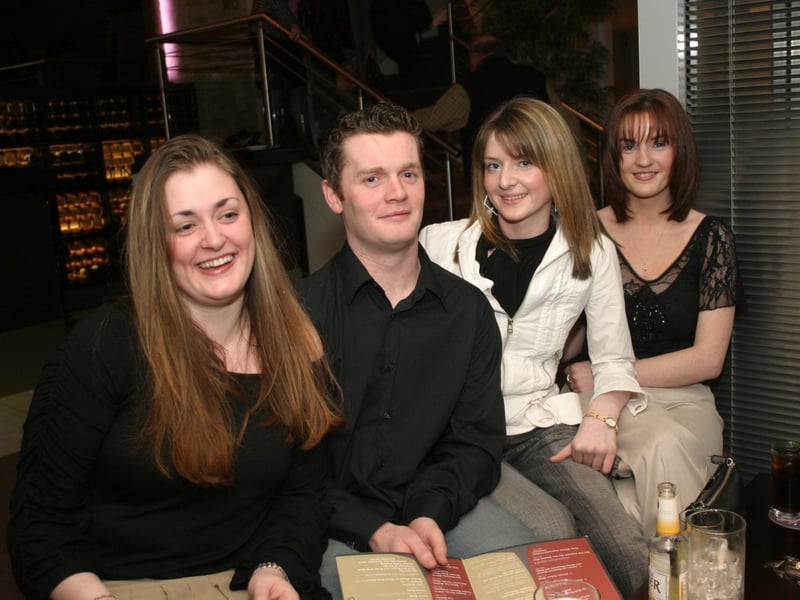 Celebrations at the Bridge House Bar in Claudy back in 2004.