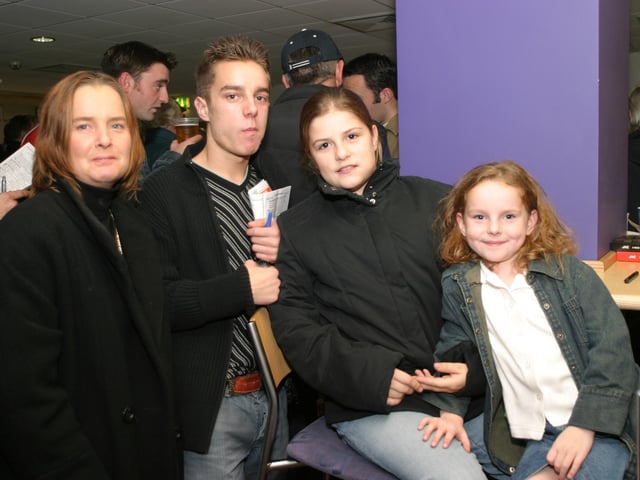 A night out at the Lifford Races in October 2003