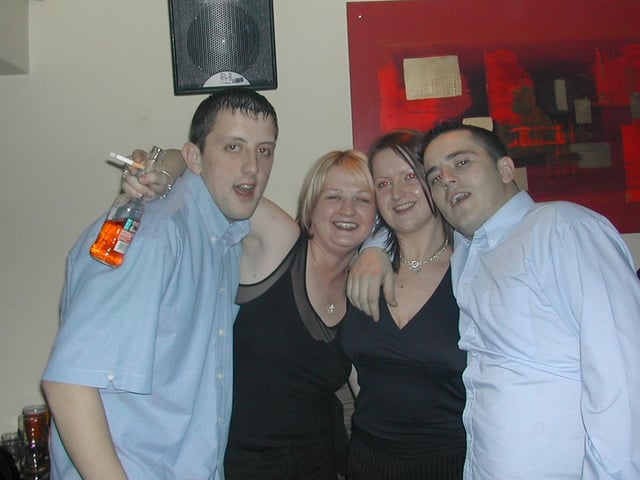 A night at The Metro, January 2003.