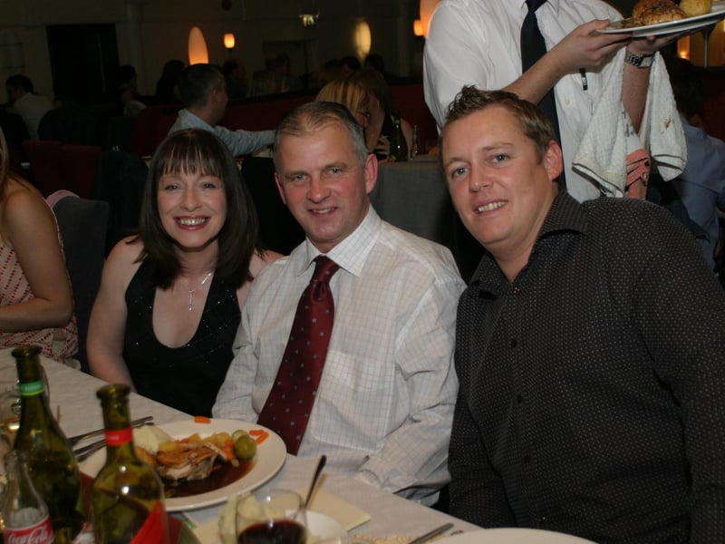 Christmas parties in Derry in December 2003.