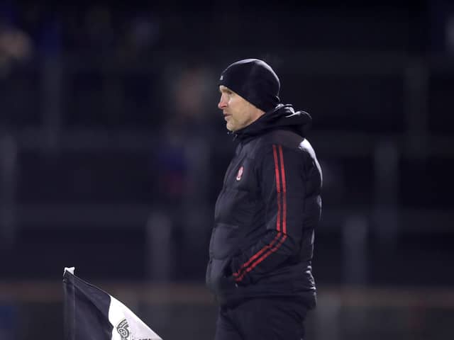 Derry manager Paddy Tally wants two points from a tough league encounter against Galway. 25-1-25