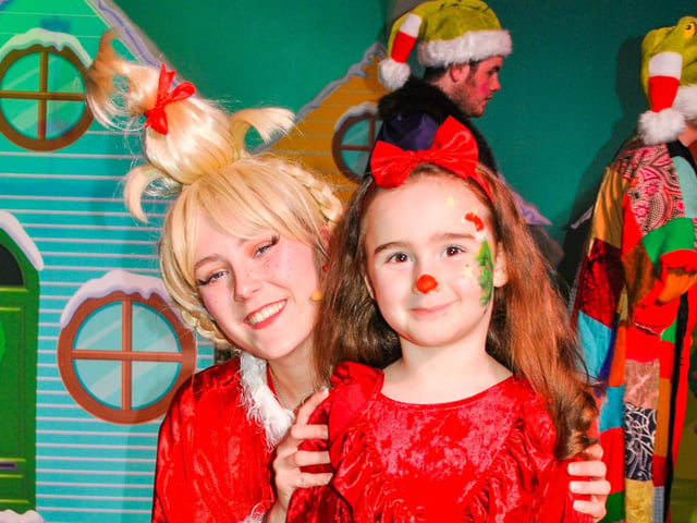 'Twas the week before Christmas' in Studio 2 in Derry with the Grinch, Santa, Mrs Claus, Cindy Lou Who, the elves and a Christmas Fairy.