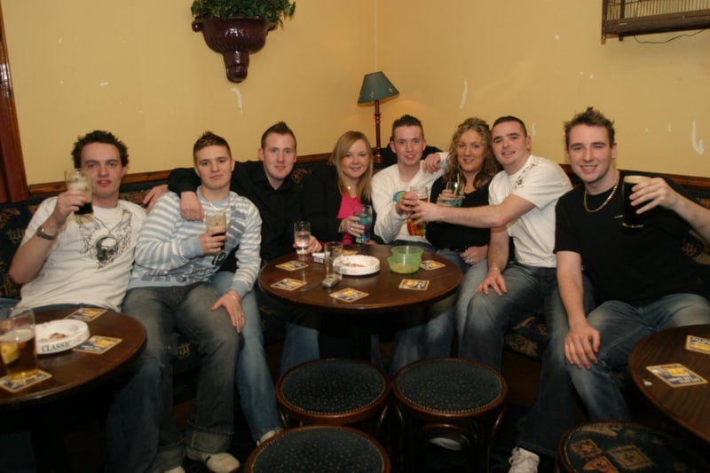 Party celebrations back in 2004: Gareth Coyle