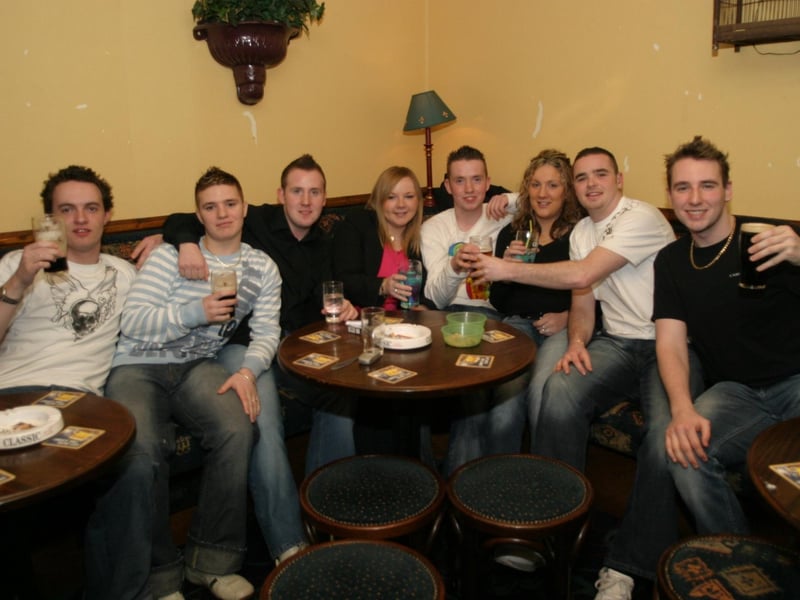 Party celebrations back in 2004: Gareth Coyle