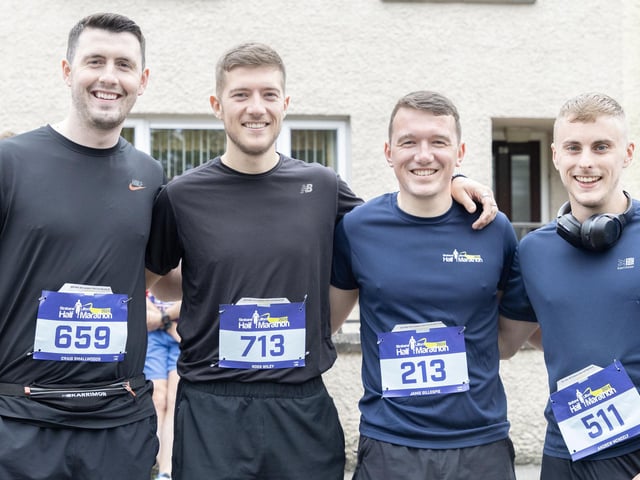 Craig Smallwoods, Ross Wiley, Jamie Gillespie and Andrew McNeely.