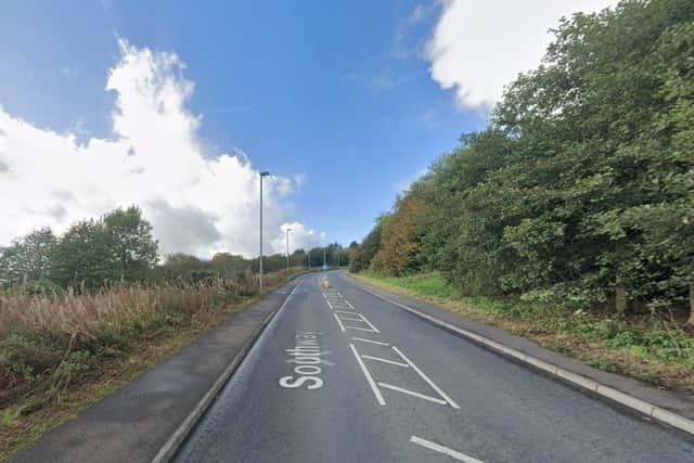 The incident occurred in the Southway area.