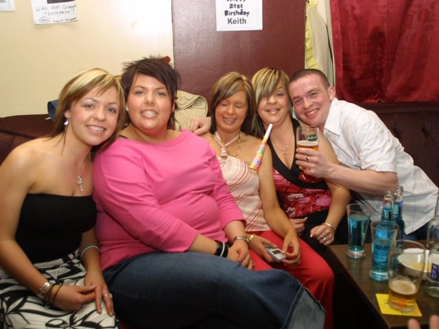 Party pictures from the Derry Journal archives in July 2003.