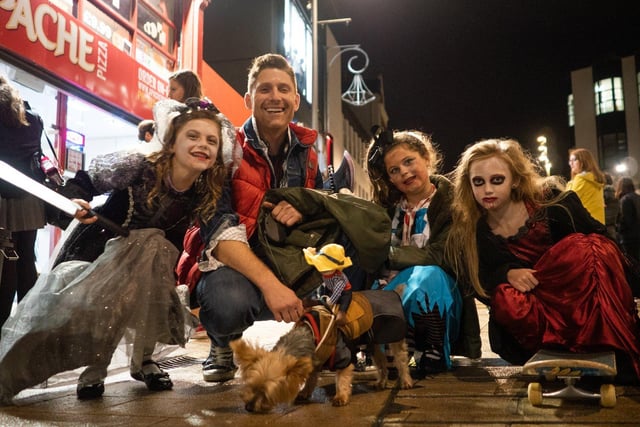 Join in the Halloween celebrations by taking part in Rainbow Rehoming's fancy dress dog walk around the Derry Walls.  Free Halloween treats for every dog that enters and prizes for: Spookiest Dog, Funniest Dog, Most Creative Costume, Gruesome Twosome (dog and owner), most donations raised. Judging will take place before the event starts. Registration from 7pm in the Guildhall, walk starts 7.30pm £5 to register (payable at the event). To raise extra donations, email rainbowehoming@gmail.com to request an sponsor form. Free light refreshments afterwards