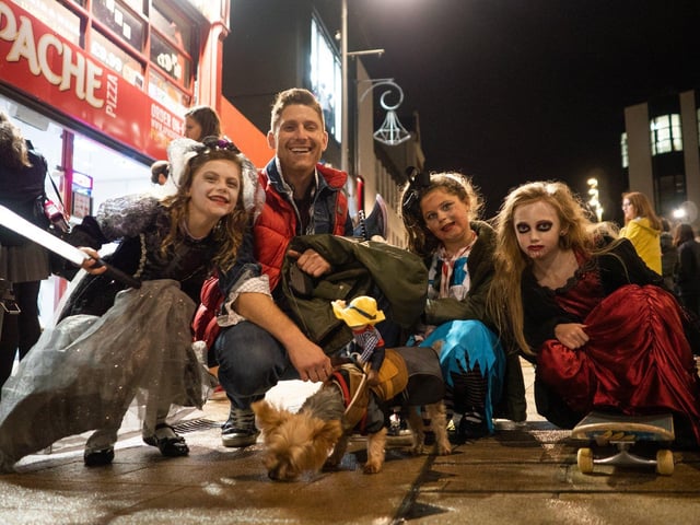 Join in the Halloween celebrations by taking part in Rainbow Rehoming's fancy dress dog walk around the Derry Walls. Free Halloween treats for every dog that enters and prizes for: Spookiest Dog, Funniest Dog, Most Creative Costume, Gruesome Twosome (dog and owner), most donations raised. Judging will take place before the event starts. Registration from 7pm in the Guildhall, walk starts 7.30pm £5 to register (payable at the event). To raise extra donations, email rainbowehoming@gmail.com to request an sponsor form. Free light refreshments afterwards