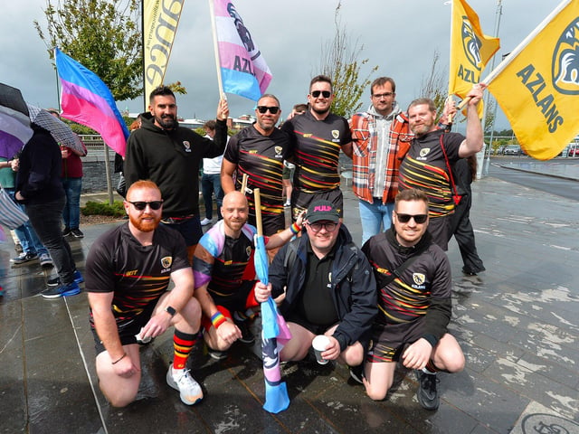 Revellers at the 2024 Foyle Pride Parade. Photo: George Sweeney