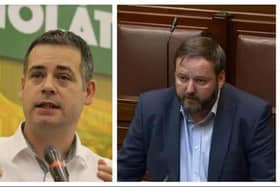 Deputies Pearse Doherty and Padraig MacLochlainn.