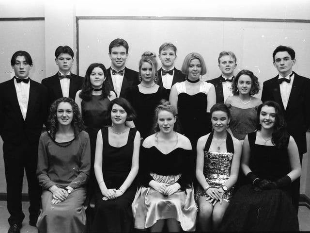 A group at the St. Columb's College Formal.