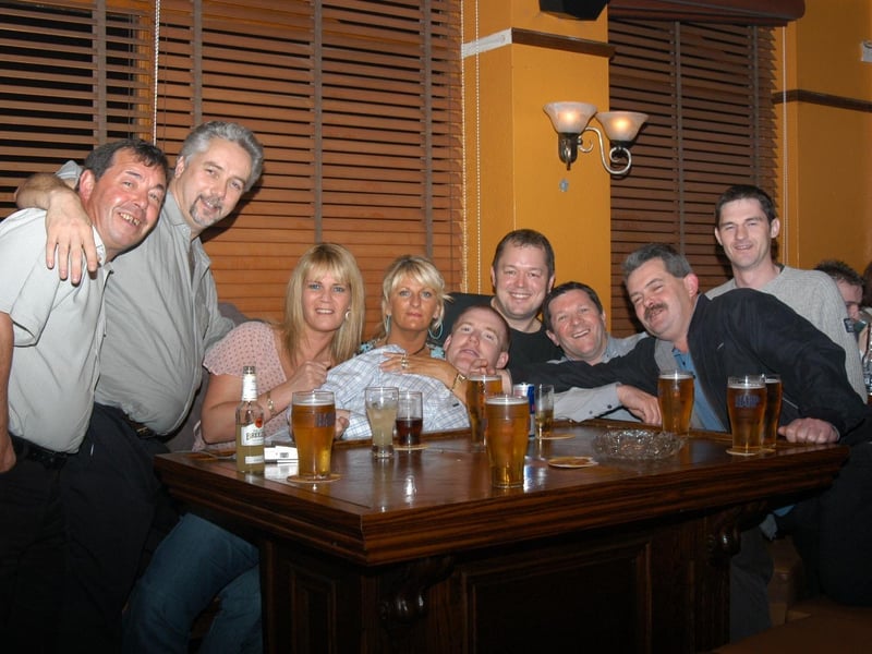 Ryan McMullan's leaving do in Jackie Mullan’s.