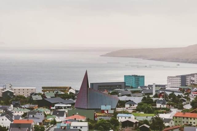The Faroese capital Torshavn where Derry City play their first round qualifier on Thursday. Photograph by Katarina Wohlfart