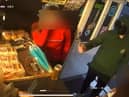 CCTV footage of the armed robbery in Moss Park Shop in Galliagh