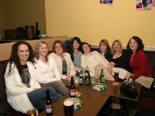 Party celebrations back in 2004: Christine O'Donnell.