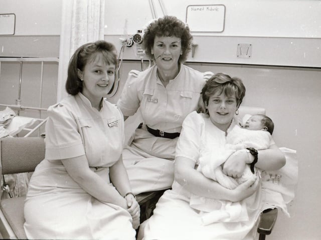 Welcome to the world in 1996... New Year's babies at Altnagelvin Hospital.