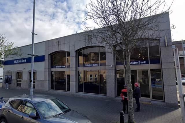 The Ulster Bank branch in the Waterside will close on February 27.