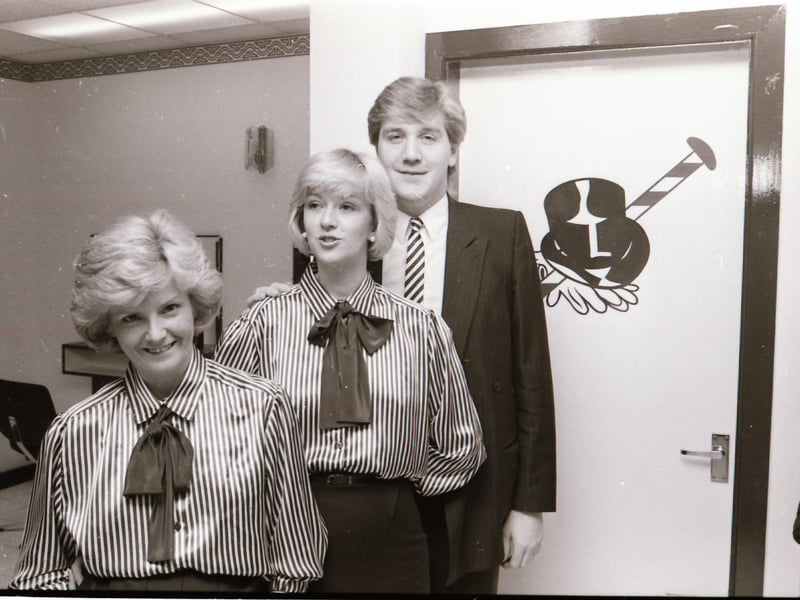 At Hair Affair on Great James' Street back in 1985.