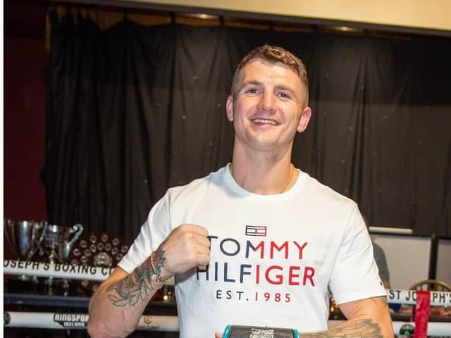 Connor 'The Kid' Coyle is ready to put on a show in Barnsley.