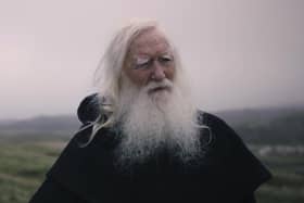 Seán McLaughlin, who plays Muiredach, in a still from 'A Rock in the Sea'.