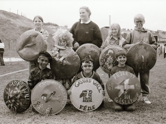 A look back at Féile celebrations and parades from August 1994.