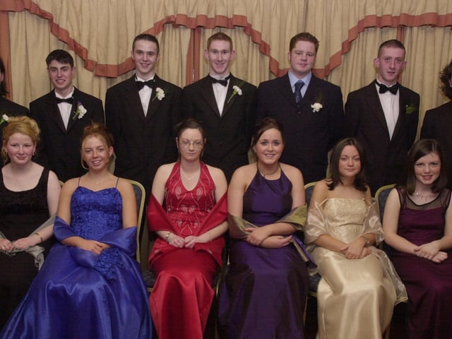 Scoil Mhuire School Formal in January 2002.