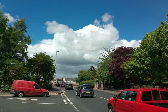 The busy Buncrana Road. (File picture)