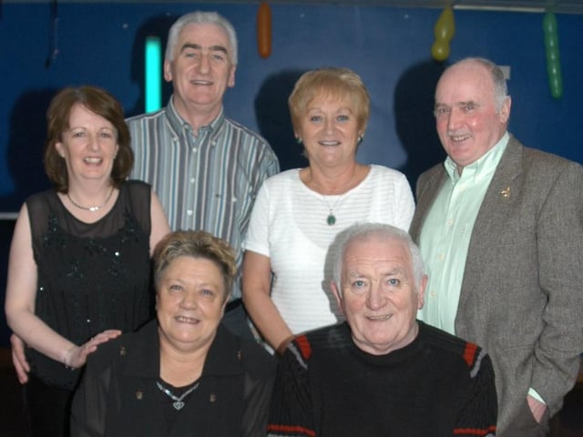 Parties and celebrations in February 2005: Betty & Johnny McDaid anniversary.