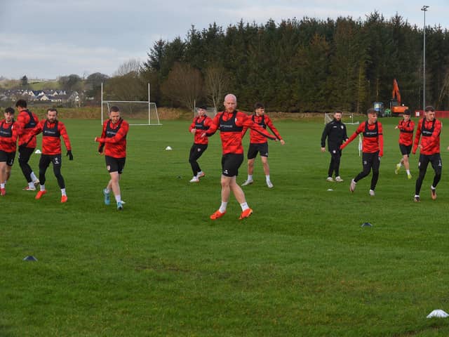 Derry City fans will get an unique chance to meet the players at the Feile 2025 open training session.  Photograph: George Sweeney