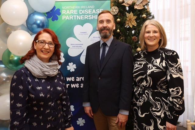 Rhoda Walker (Former Chair), Patrick Toland (CEO NIRDP ) and Sarah Callaghan (Chair NIRDP).