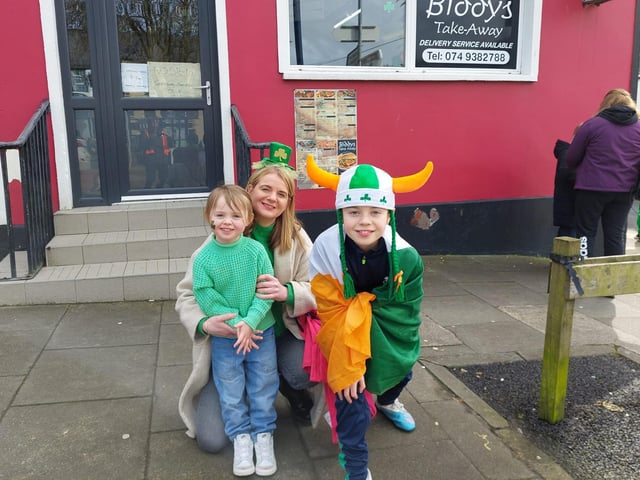 St Patrick's Day in Moville March 17, 2023.