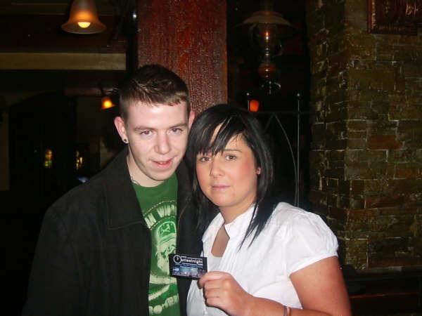 Revellers on a night out in Cafe Roc and Earth in December, 2005.