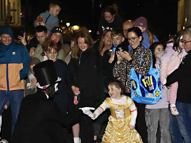 Awakening the Walled City Trail, celebrating the 40th anniversary of the Derry Halloween Festival. (Photo - Tom Heaney, nwpresspics)