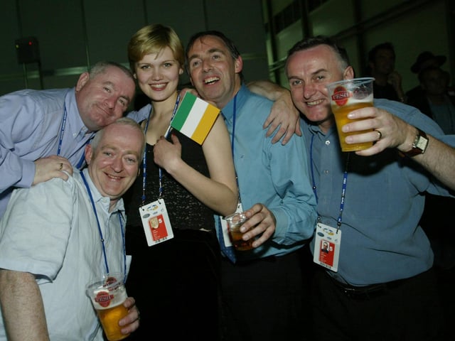 Donegal man Mickey Joe Harte competes in the Eurovision Song Contest in Riga with the song 'We've Got the World'