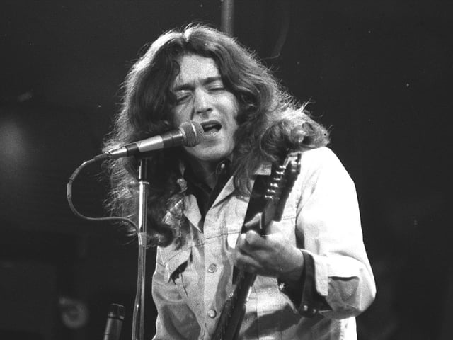 William Rory Gallagher was born in Ballyshannon and was an Irish blues-rock multi-instrumentalist, songwriter, and bandleader. He formed the band Taste in the 1960s and also recorded solo albums. His albums have sold in of 30 million copies worldwide. Rory Gallagher sadly passed away in 1995 but he is still remembered and celebrated, particularly in his native Donegal.