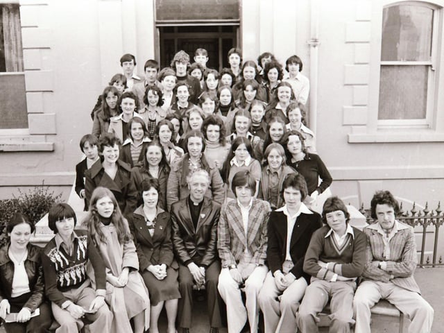 Young people pictured back in 1975.