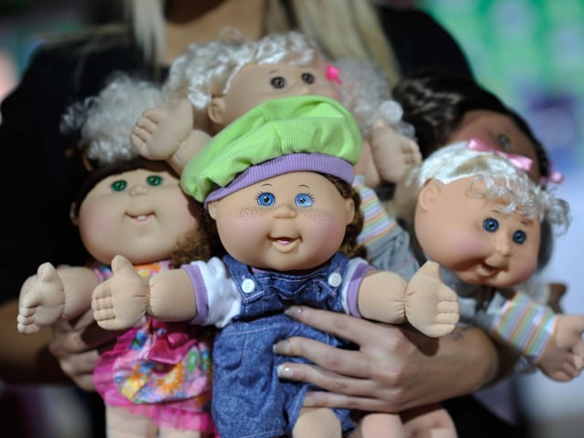 Cabbage Patch Kids caused a bit of a frenzy and topped many a child's Christmas list back in the 1980s. (Photo by Gareth Cattermole/Getty Images)