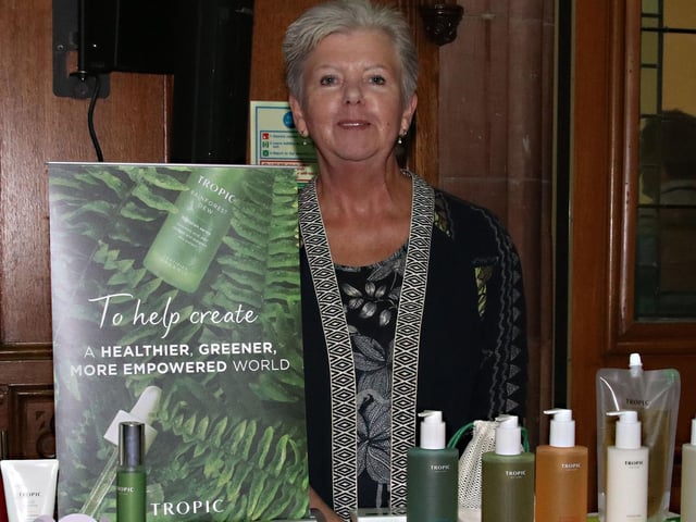 Mel Walker Tropic at the Maiden City Mystical Market held in the Guildhall. (Photo - Deirdre Heaney, nwpresspics)