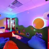 The Spraoi agus Sport sensory room.